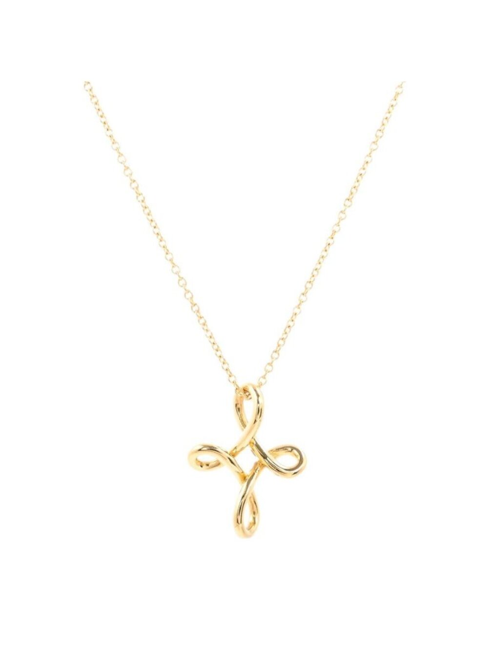 Tiffany & Co Necklace Infinity Cross